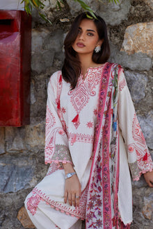 Unstitched Embroidered 3 Piece Muzlin Suit — 1000000093629 photo 3