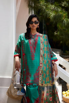 Unstitched Embroidered 3 Piece Muzlin Suit — 1000000093631 photo 7