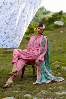 Unstitched Embroidered 3 Piece Muzlin Suit — 1000000093637 photo 4
