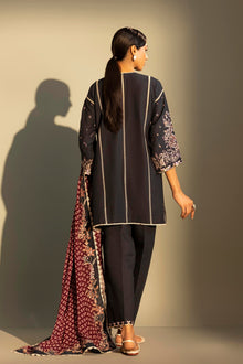 Unstitched Embroidered 3 Piece Muzlin Suit — 1000000093638 photo 2