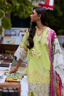 Unstitched Embroidered 3 Piece Muzlin Suit — 1000000093647 photo 3