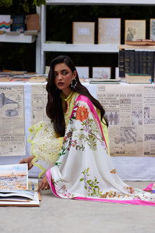 Unstitched Embroidered 3 Piece Muzlin Suit — 1000000093647 photo 5