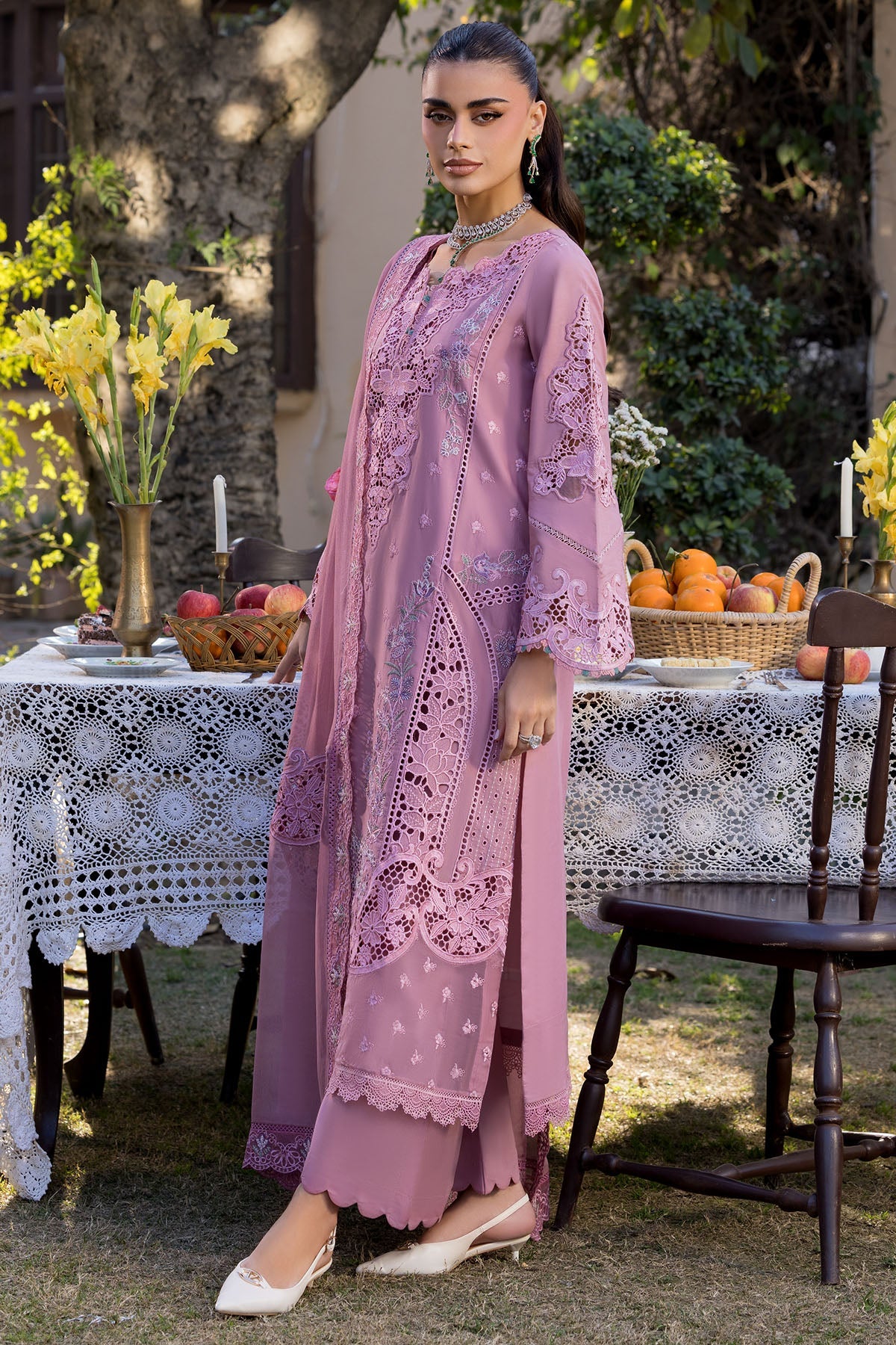 5923-SERRE EMBROIDERED LAWN UNSTITCHED photo 3