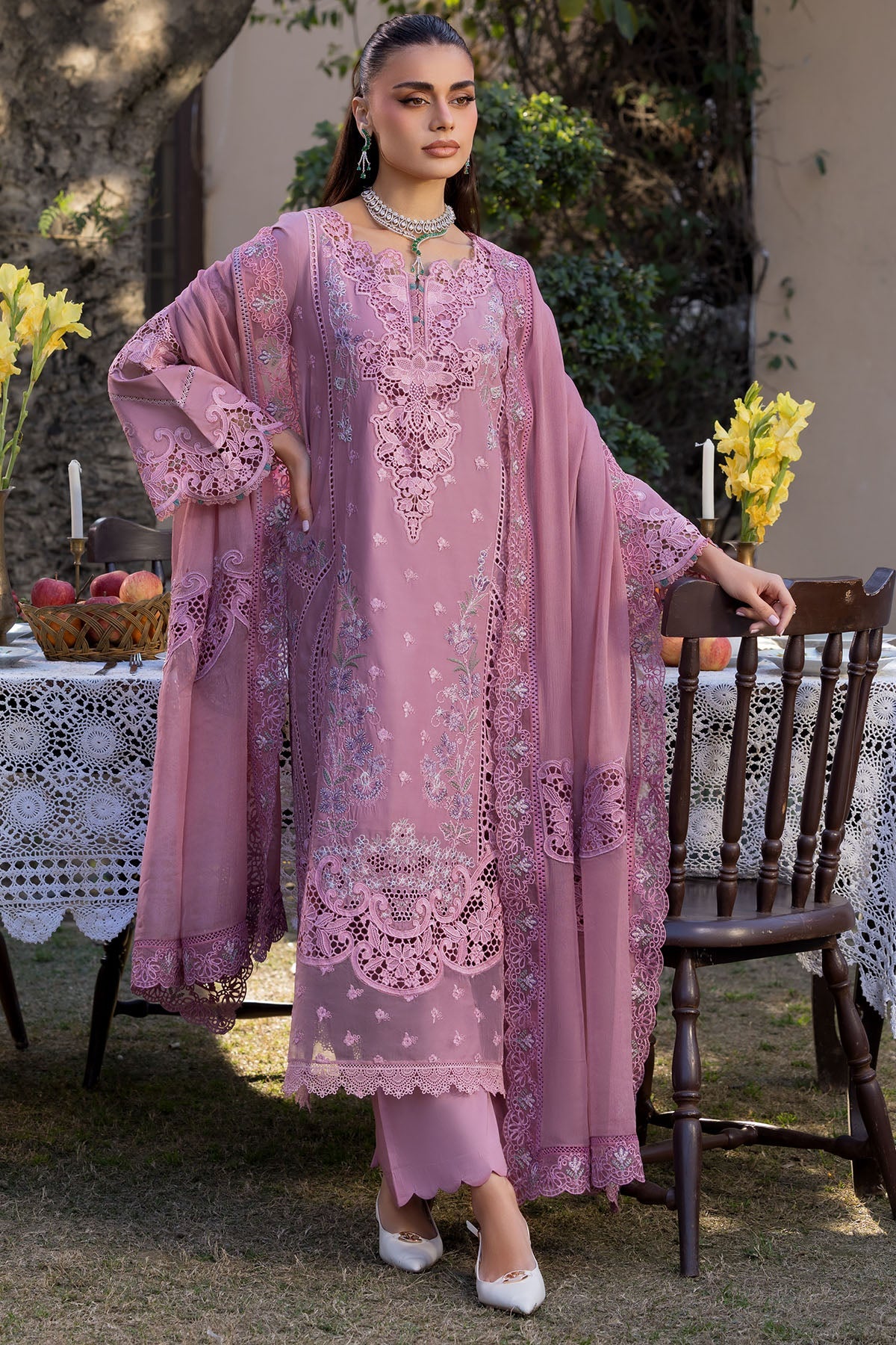 5923-SERRE EMBROIDERED LAWN UNSTITCHED photo 2