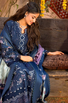 5929-ZARIAKIWI EMBROIDERED LAWN UNSTITCHED photo 5