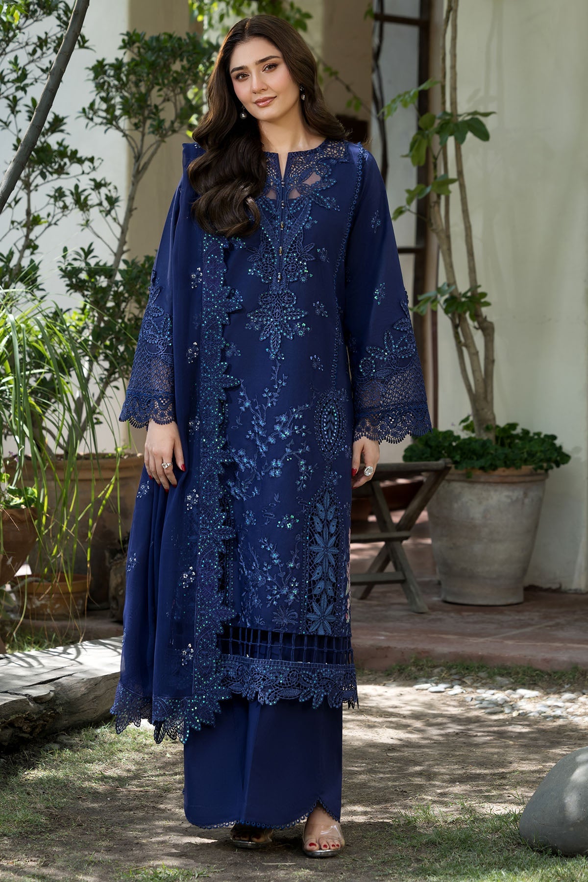 6115-CAMPANIA EMBROIDERED LAWN UNSTITCHED photo 1