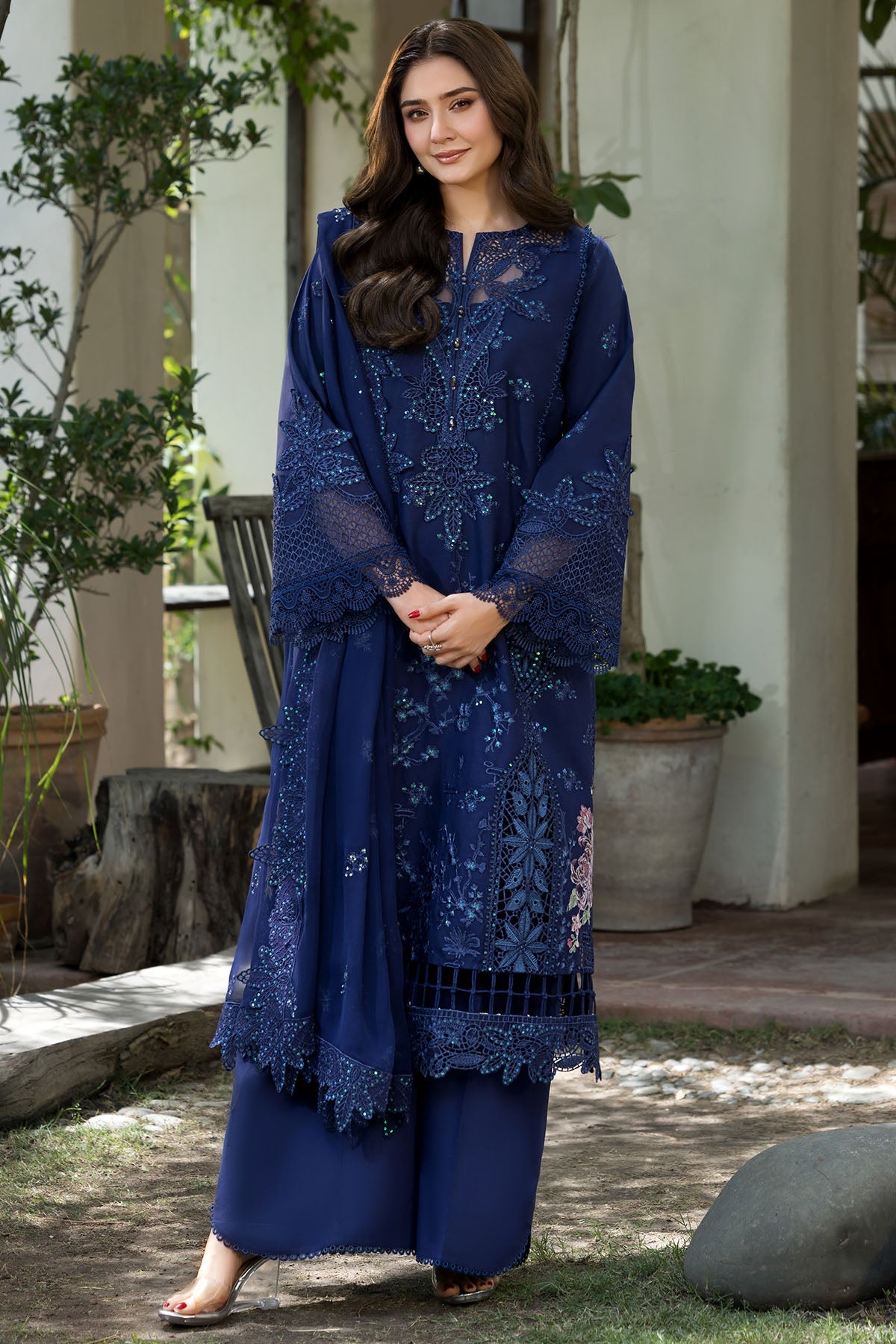 6115-CAMPANIA EMBROIDERED LAWN UNSTITCHED photo 2
