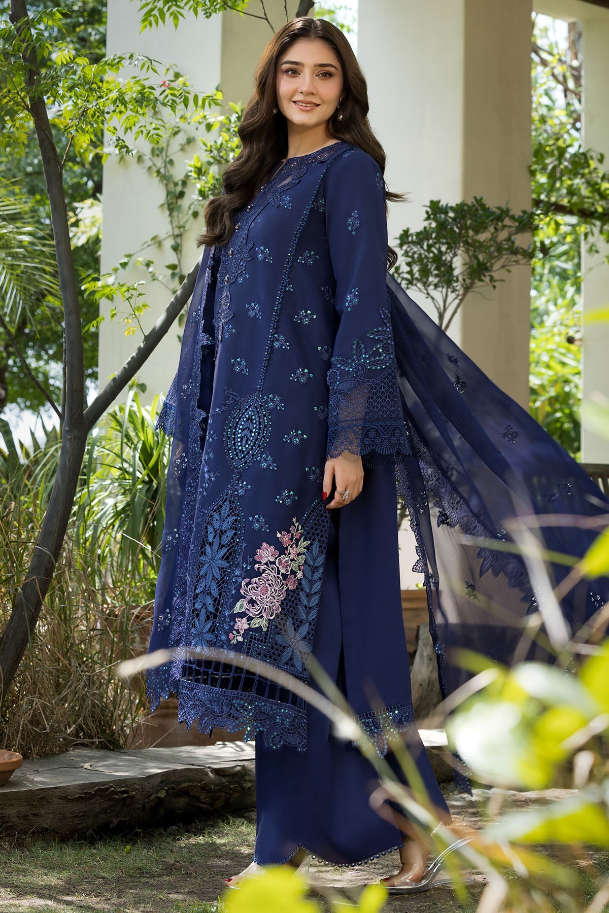 6115-CAMPANIA EMBROIDERED LAWN UNSTITCHED photo 3