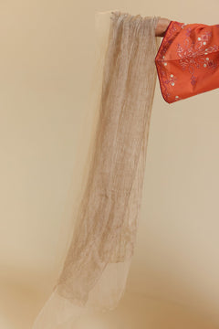 Stardust Dupatta — W26W3229-Antique Gold-One Size photo 1