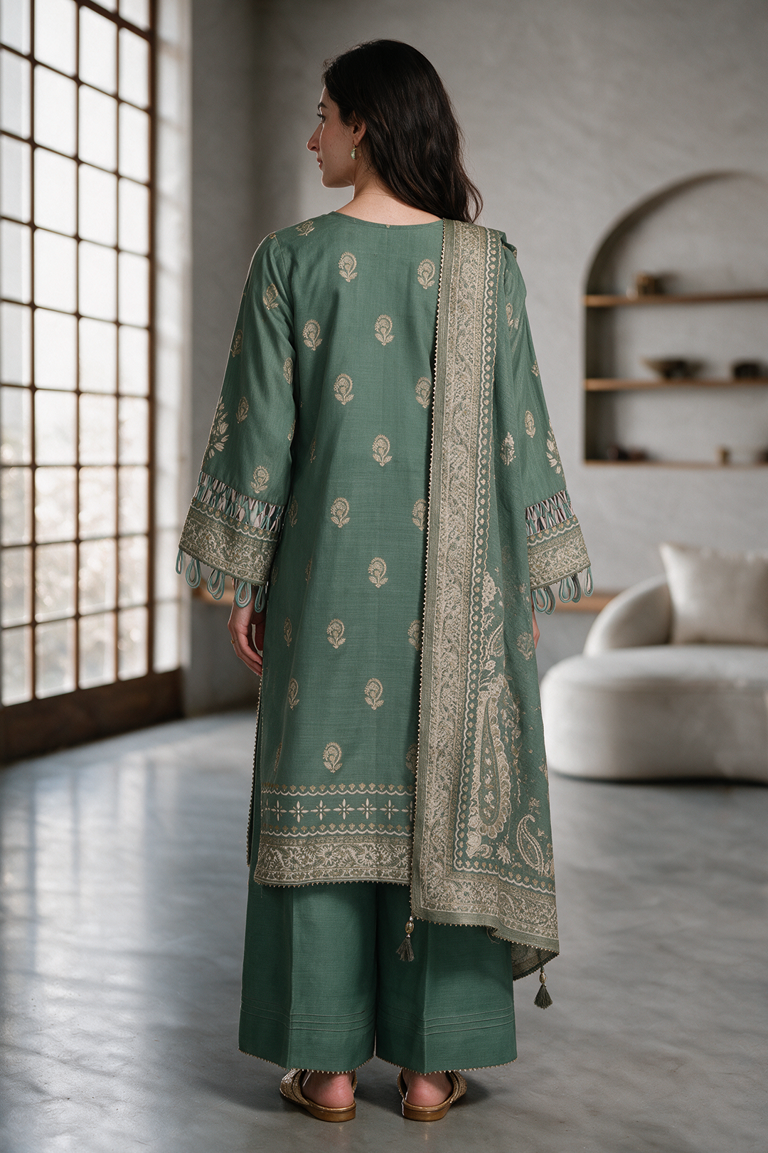 Shirt Shalwar Dupatta - 0159 photo 8