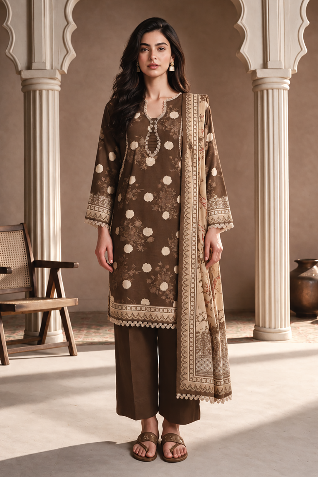 Shirt Shalwar Dupatta - 0214 photo 1