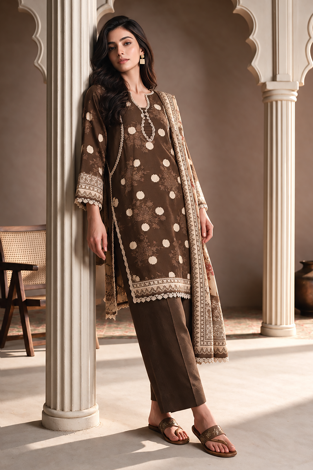 Shirt Shalwar Dupatta - 0214 photo 3