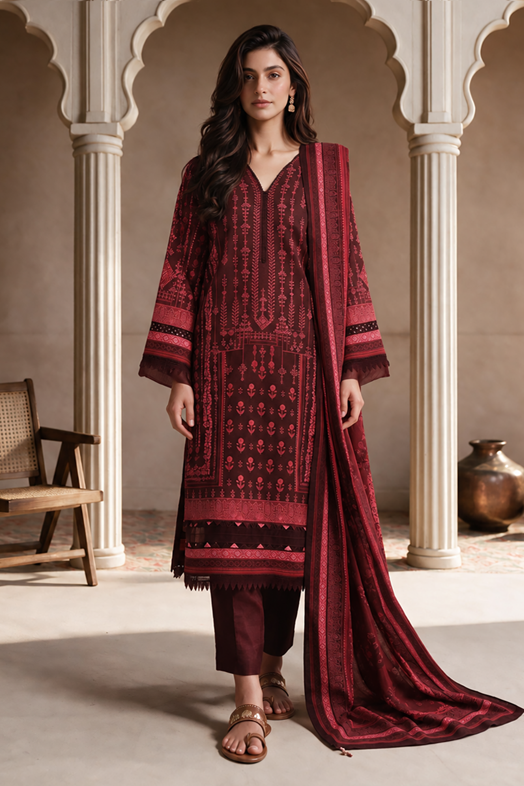 Shirt Shalwar Dupatta - 0226 photo 1