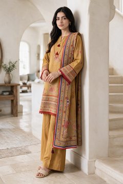 Shirt Shalwar Dupatta - 0296 photo 3