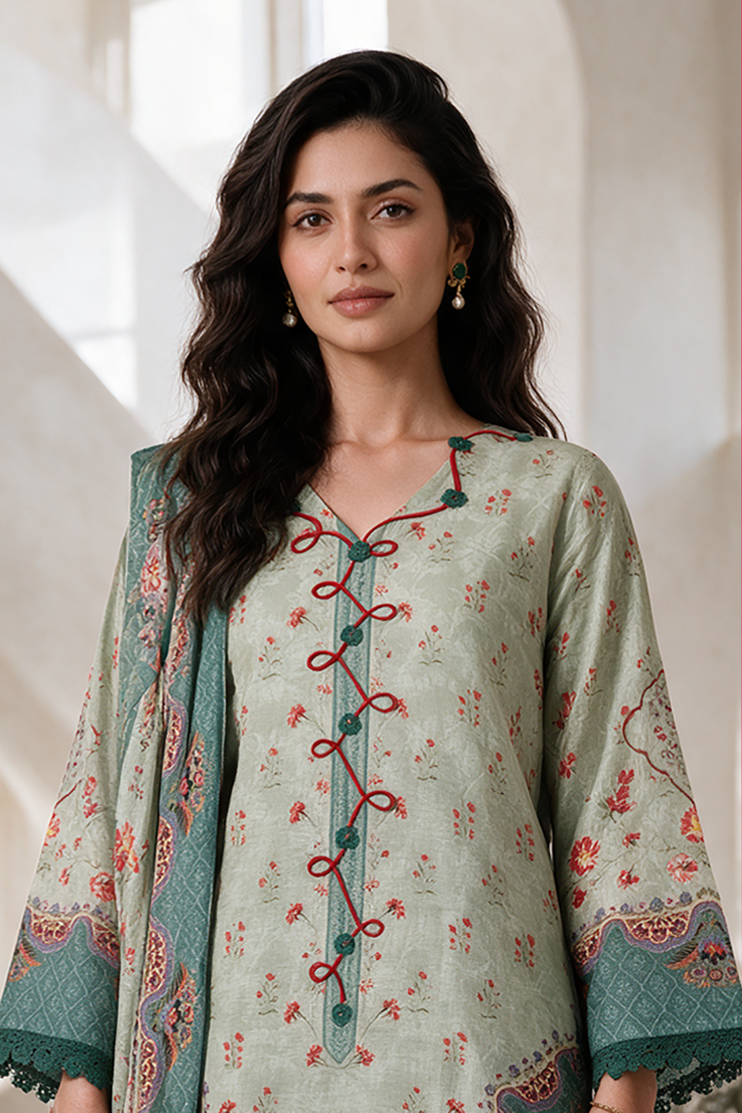 Shirt Shalwar Dupatta - 0300 photo 2