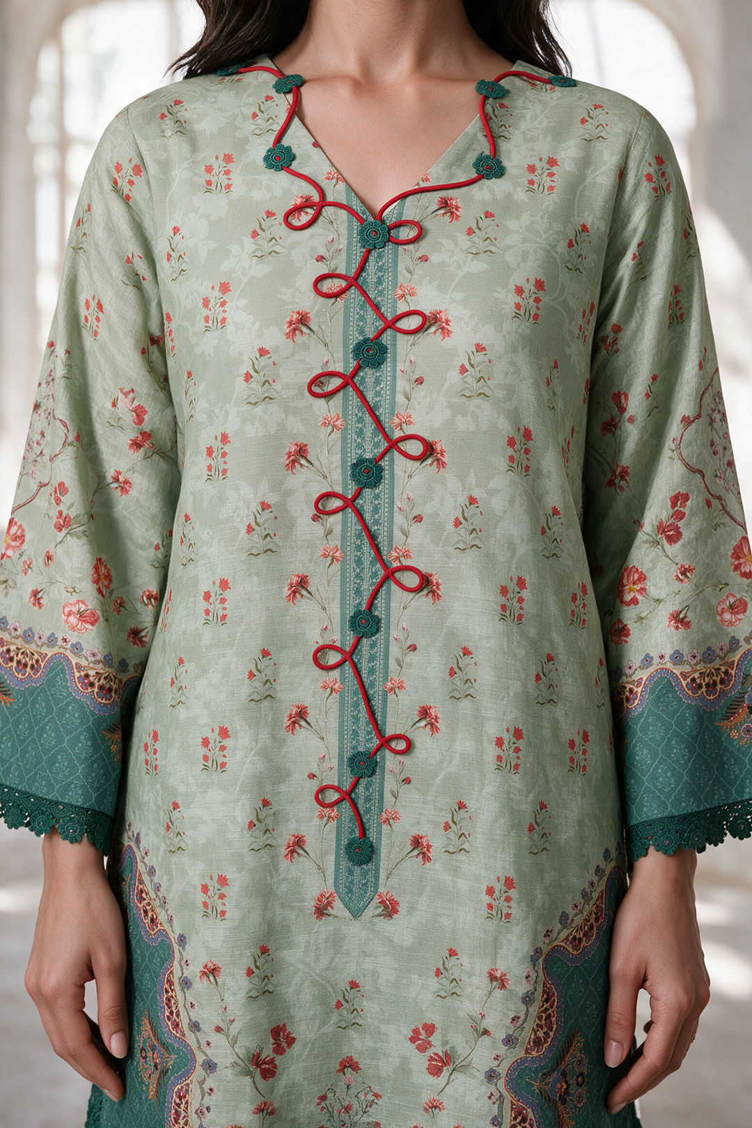 Shirt Shalwar Dupatta - 0300 photo 4