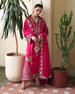 Formals - Roheenaz - Mah-e-Noor Silk 26 - RUNES#104 - Mahveen photo 1
