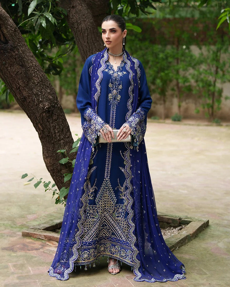 Formals - Roheenaz - Mah-e-Noor Silk 26 - RUNES#103 - Husn Ara