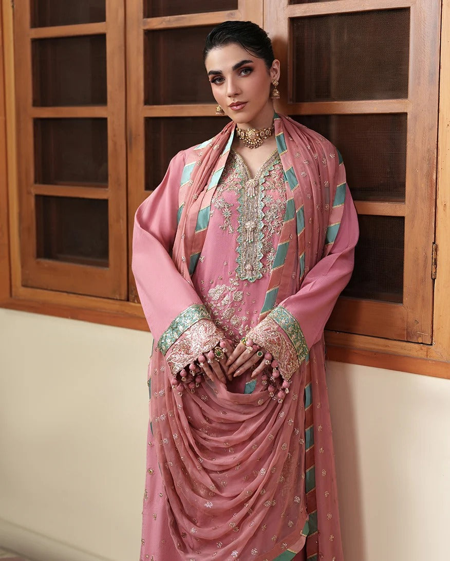Formals - Roheenaz - Mah-e-Noor Silk 26 - RUNES#102 - Pari Rukh photo 4