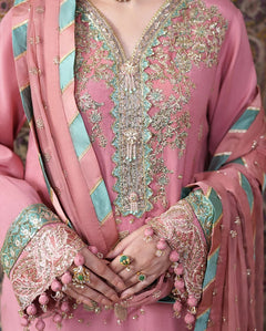Formals - Roheenaz - Mah-e-Noor Silk 26 - RUNES#102 - Pari Rukh photo 3