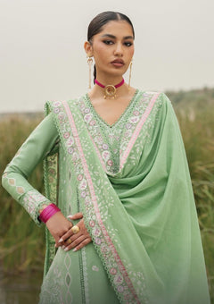 Winter - Afrozeh - Sukhan Unstitched 26 - FWO1250 - SIKOH photo 3