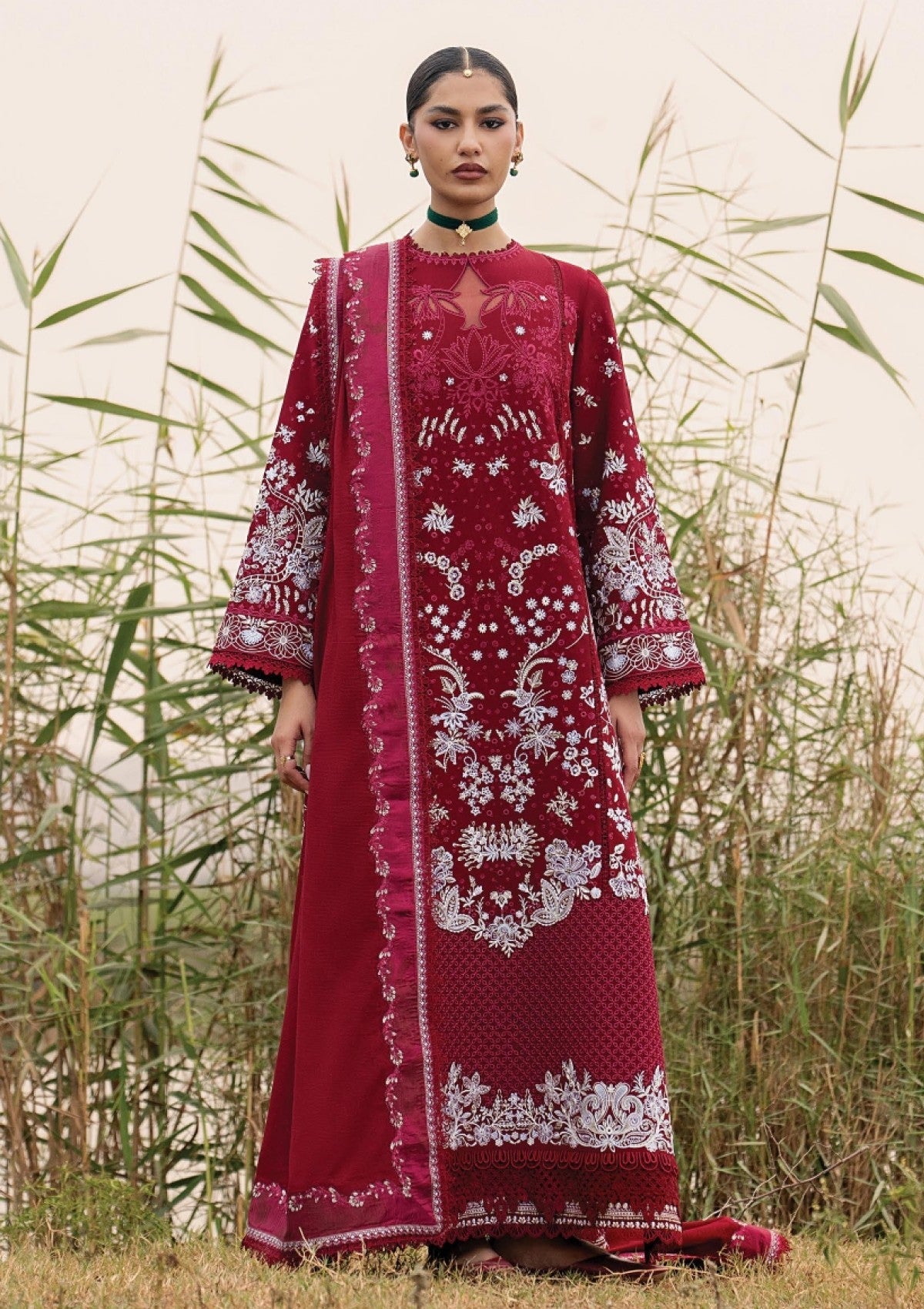 Winter - Afrozeh - Sukhan Unstitched 26 - FWO1254 - JALAL photo 1