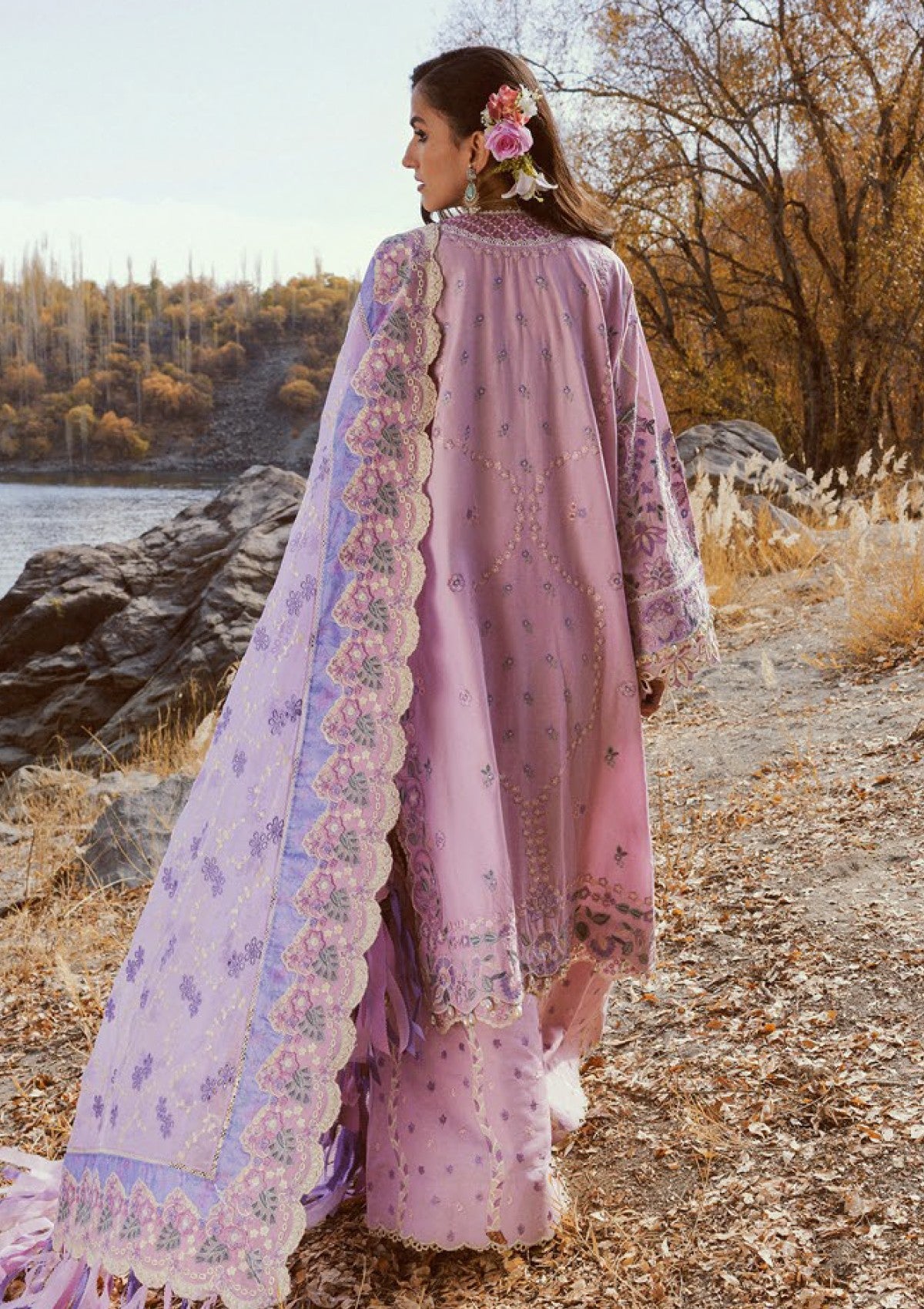 Lawn - Aik Atelier - Nagar 26 - Vol 1 - LOOK 08 view 2