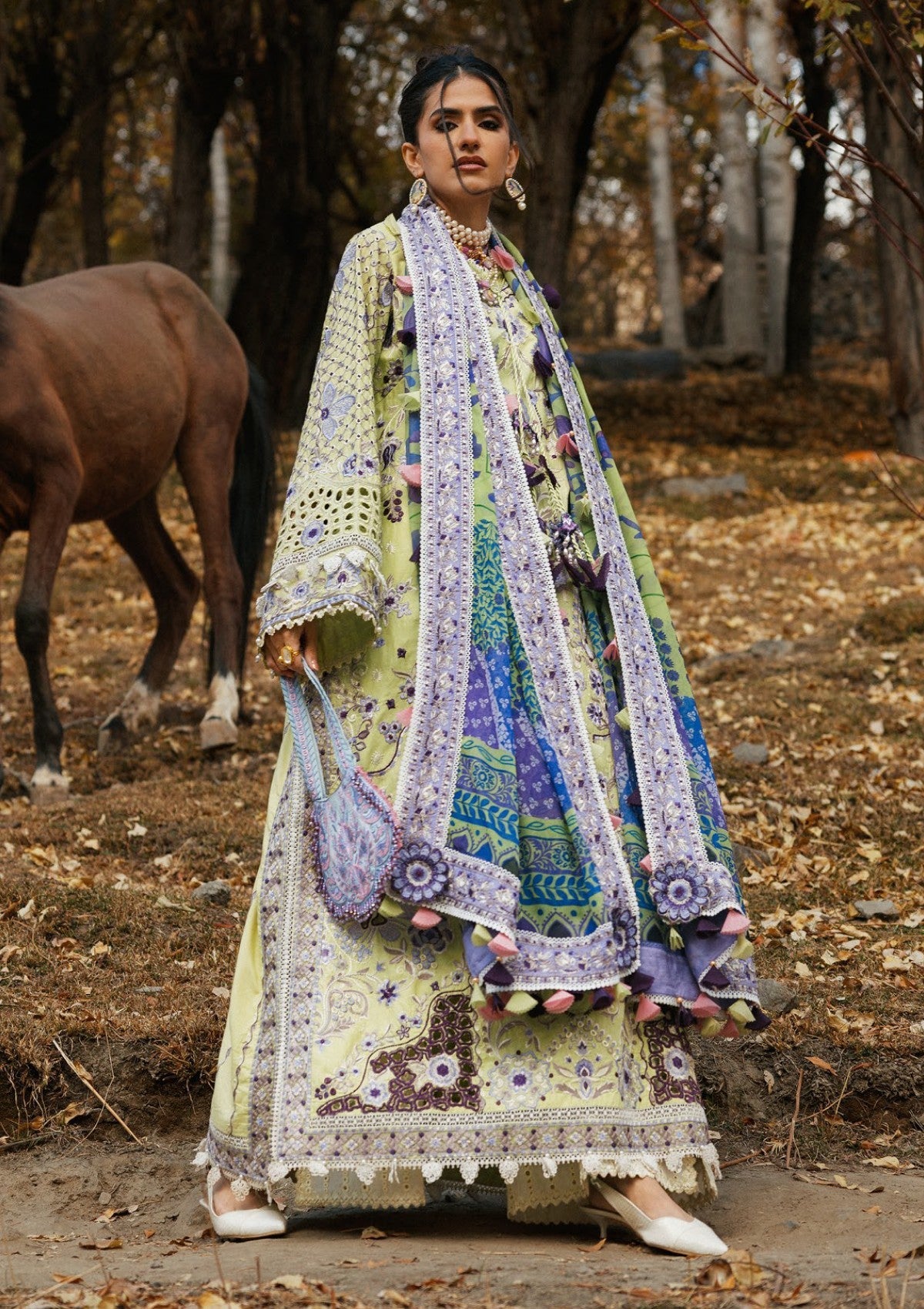 Lawn - Aik Atelier - Nagar 26 - Vol 1 - LOOK 10 view 3