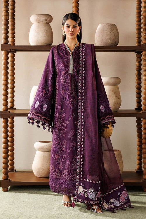 Baroque Eid Lawn 2026 EL26-D02 Purple outfit photo 1