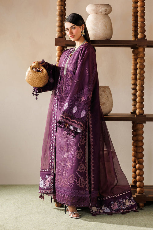 Baroque Eid Lawn 2026 EL26-D02 Purple outfit photo 2