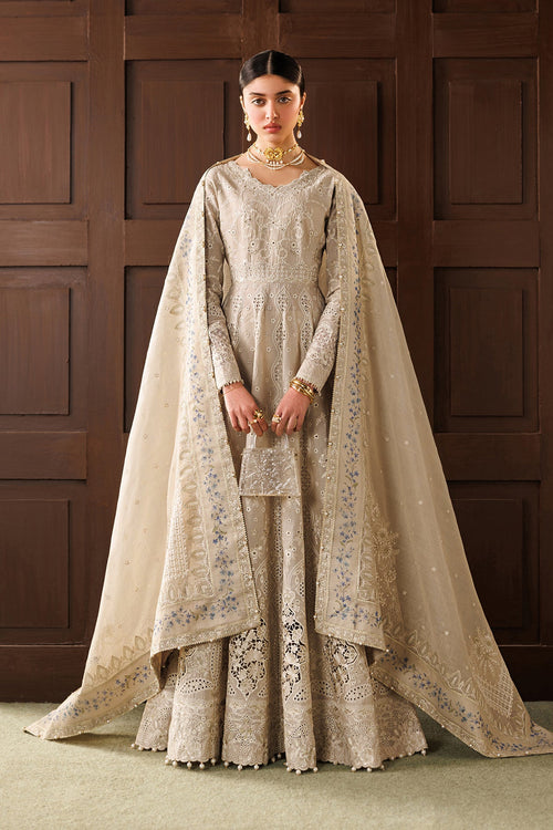 Baroque Eid Lawn 2026 EL26-D03 Beige outfit photo 1