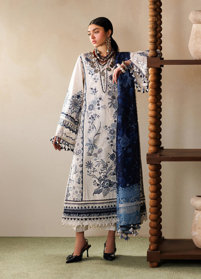 Baroque Eid Lawn 2026 - EL26-D06 Embroidered Unstitched 3-Piece