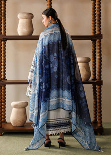 Baroque EL26-D06 embroidered lawn outfit, second fashion view