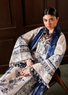 Baroque EL26-D06 embroidered neckline and sleeve detail