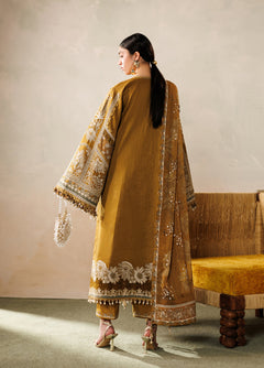 Baroque EL26-D07 embroidered self jacquard lawn back look