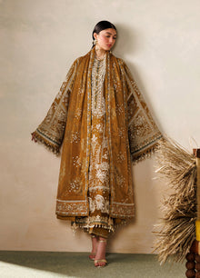 Baroque EL26-D07 embroidered lawn third fashion look