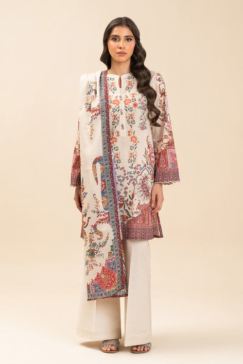 Beechtree Ecru Paisly official gallery view 2