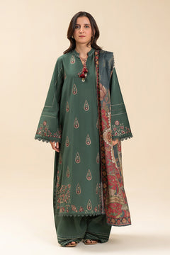 Beechtree Paisley Whisper embroidered lawn unstitched 3-piece - official view 2