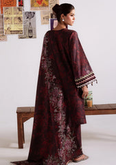 Winter - Cross Stitch - Khaddar Unstitched 25 - KAR#105 - FLORAL MELODY, photo 2