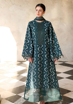 Lawn - Cross Stitch - Eid Edit-II - LWN#0201 - TEAL SPRUCE image 1