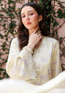 Lawn - Cross Stitch - Eid Edit-II - LWN#0219 - ORCHID FLARE photo 3