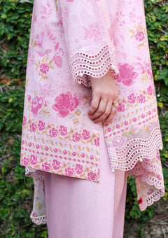 Lawn - Cross Stitch - Eid Edit-II - LWN#0223 - SPRING LILAC image 2