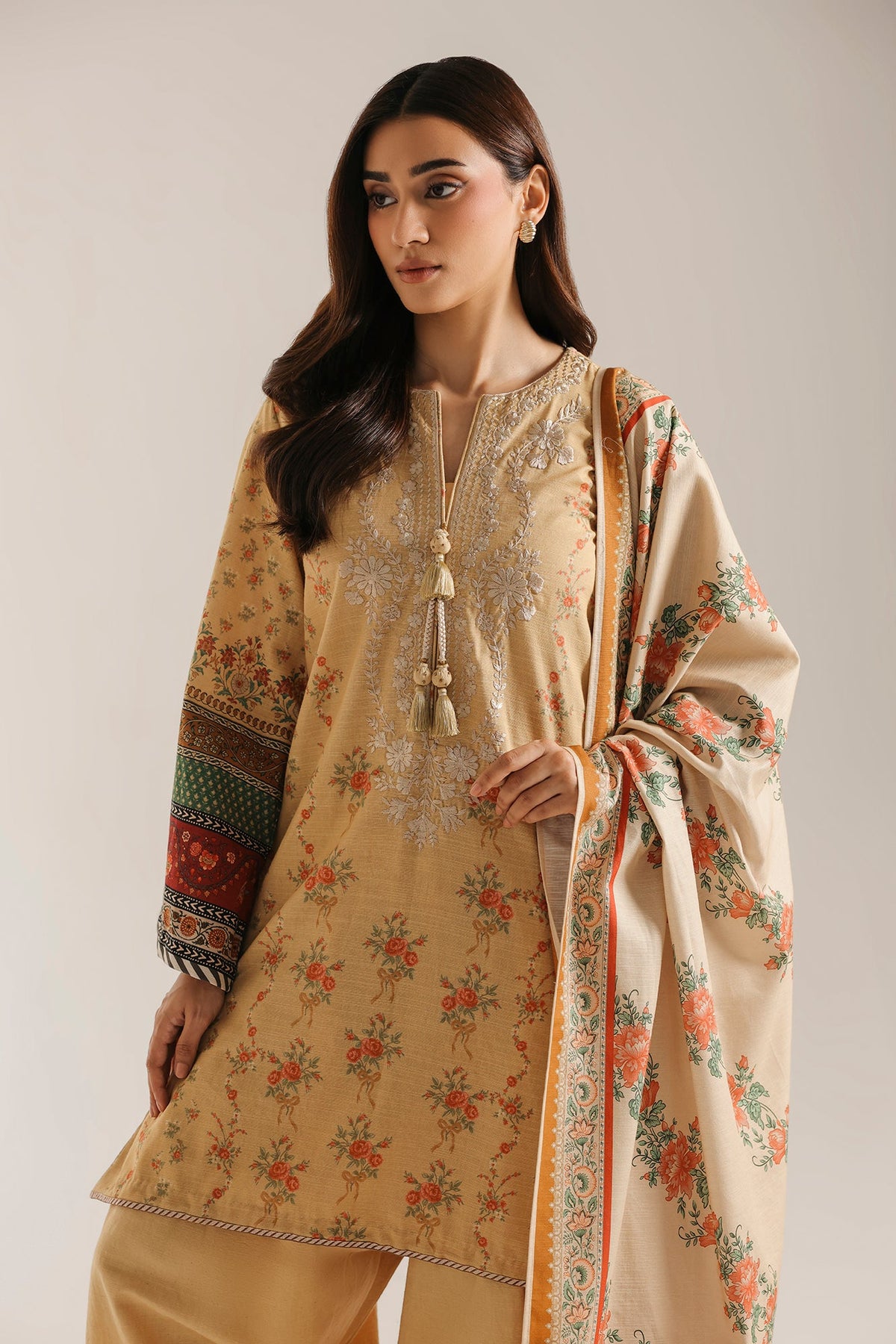 ETHNC EMBROIDERED SUIT (E1101-203-110) photo 5