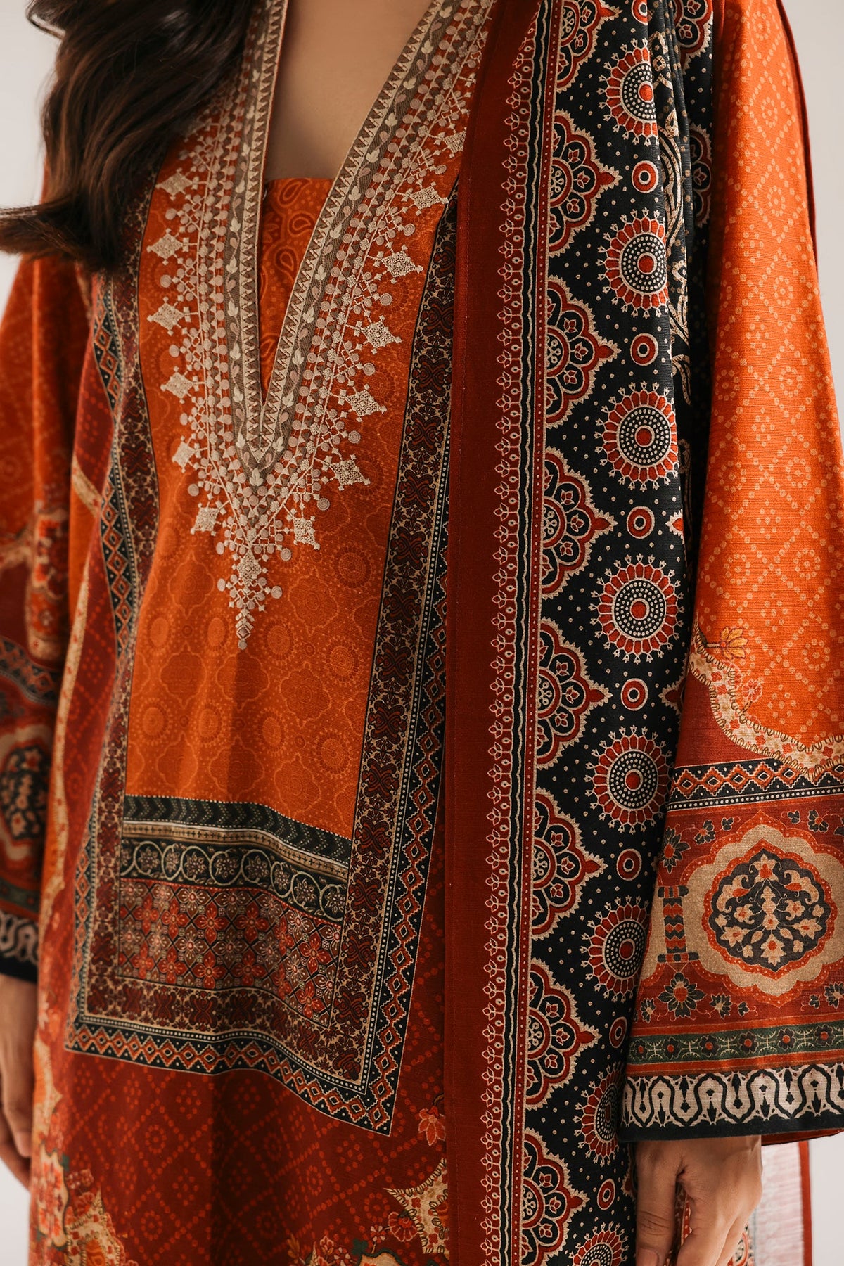 ETHNC EMBROIDERED SUIT (E1104-203-209) image 6