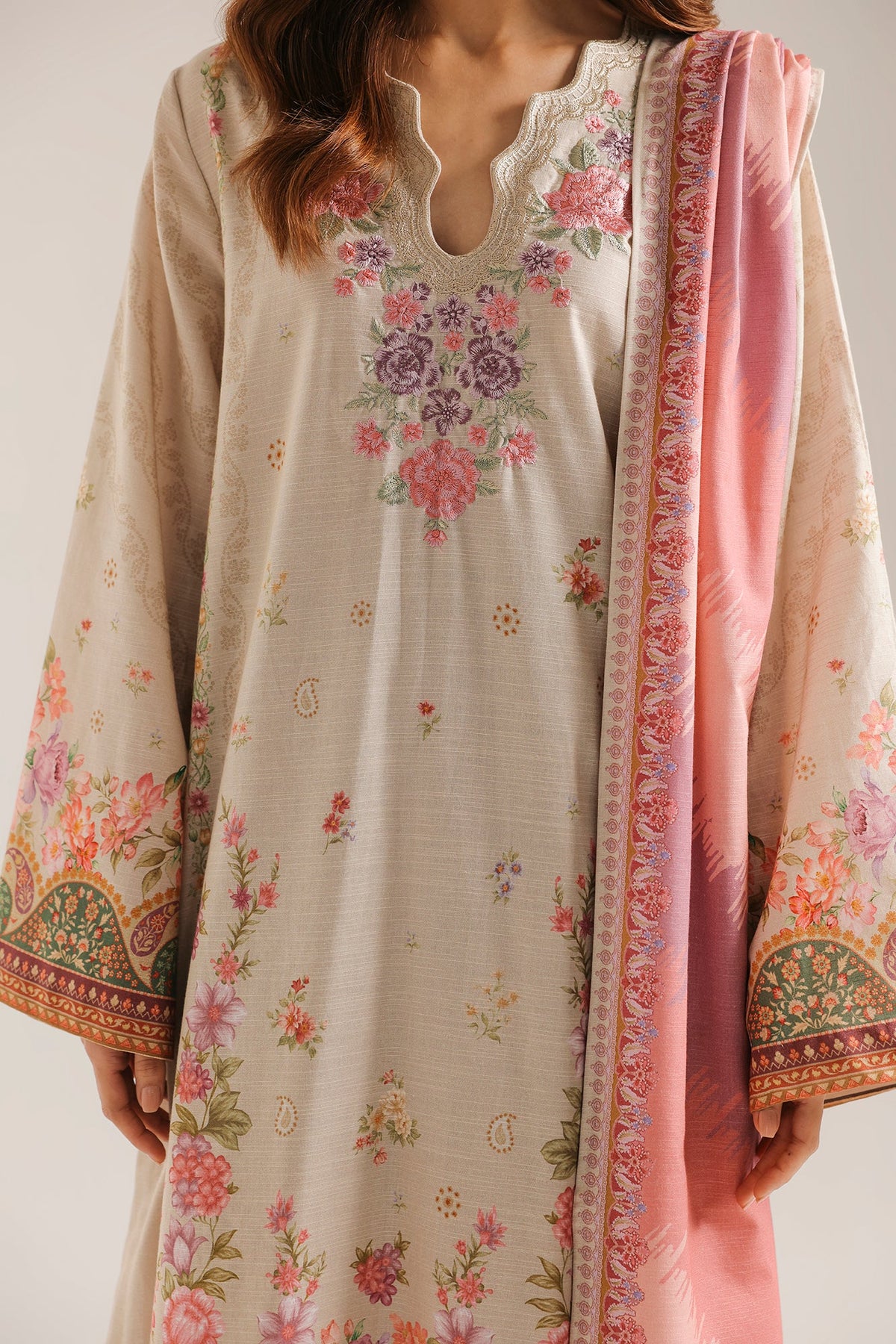ETHNC EMBROIDERED SUIT (E1108-203-003) photo 6