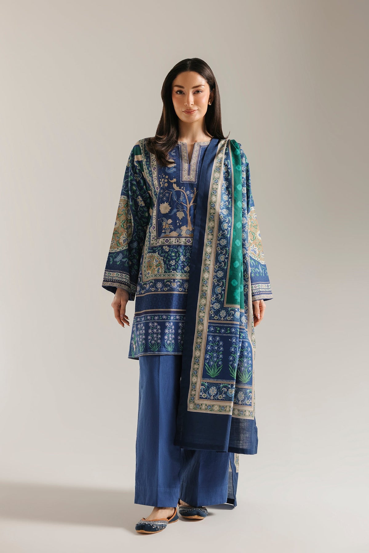 ETHNC PRINTED SUIT (E0957-202-622) photo 3