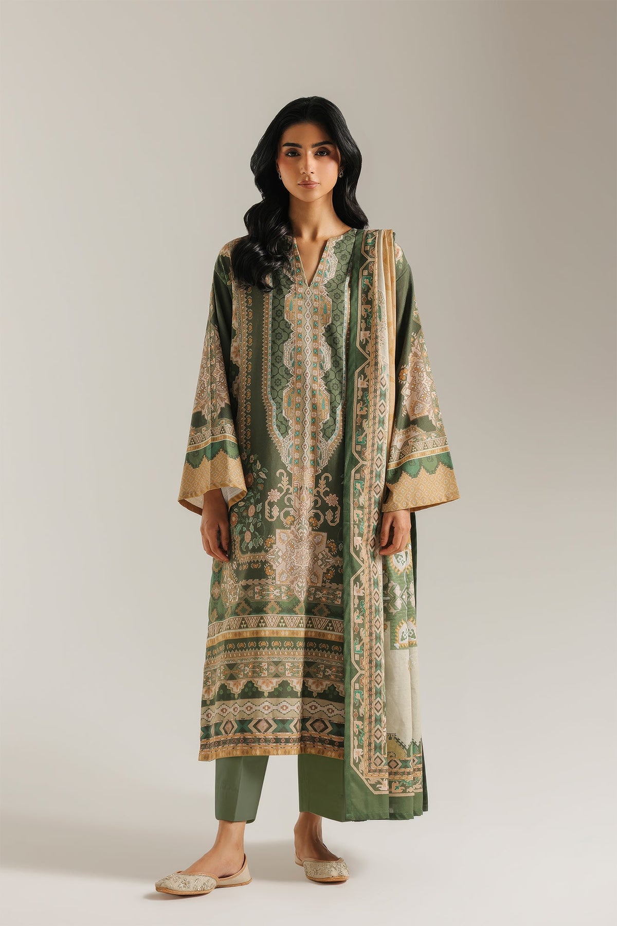 ETHNC PRINTED SUIT (E0958-202-120) photo 2