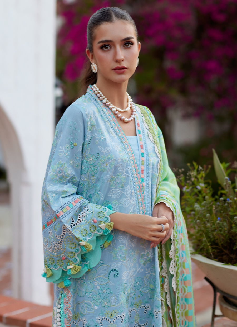 Farah Talib Aziz Sienna Sky Blue image 2