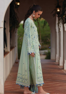 Farah Talib Aziz - Luxury Lawn Unstitched 26 - FTA#11 - Marcia Mint detail
