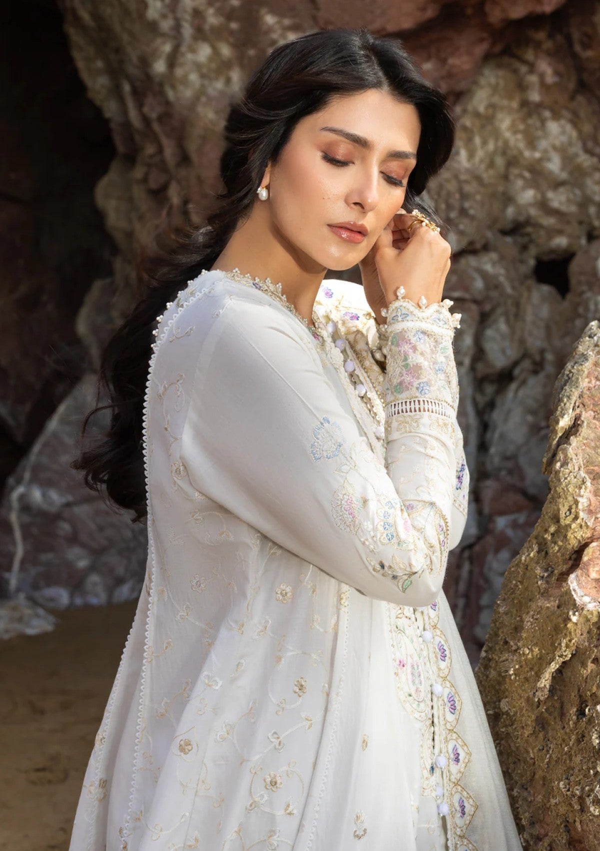 Lawn - Sadaf Fawad Khan - Siraa - Luxury 26 - Noor photo 3